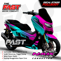 TERBARU  Decal Sticker Yamaha Nmax 155 New Fullbody RACING Decal stiker nmax new / stiker nmax full 