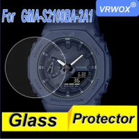 3Pcs Glass For GA-B2100 GA2100 GM GMA-S2100 GAE-2100 GST-B500 GWG-2000 GWF-1000 GG1000 TPU and Glass Screen Protector