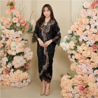 PROMO !!! SETELAN BAJU ARIMBI Kaftan Batik Kondangan Viscose TERLARIS