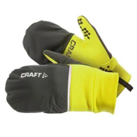 【Craft】 HYBRID WEATHER 2in1防風觸控手套(附防潑水護指套)/保暖.質輕/1903014 螢光黃