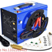 PCP compressor, automatic stop, no oil/water, 4500Psi/30Mpa, 8MM, suitable for paintball/PCP, 220V AC or 12V
