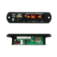 New Bluetooth 5.0 MP3 Player Decoder Board FM Radio TF USB 3.5 mm AUX Module Music Receiver Car Kit Audio Amplifier Board