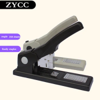 New valuable ffice Stationary Heavy duty thick stapler 65% power save staples hot sale can stapling 210 sheets 70g paper
