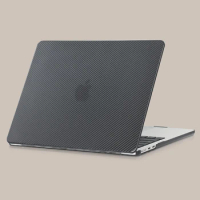 Slim Carbon Fiber Texture for Macbook Air M1 Case 2020 13.6 Inch M2 2022 for Apple Pro 13 Soft Cover for Macbook 14 M3 2023 2021