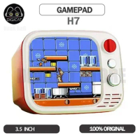 H7 Mini TV Handheld Game Console IPS 3.5 Inch Eye Protection Screen High Endurance Retro Classic Nostalgic Arcade Game Kid Gifts