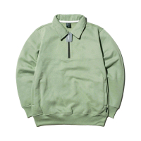 Half Zipper Sweater Polos Hooligans Sweater Crewneck Nyaman