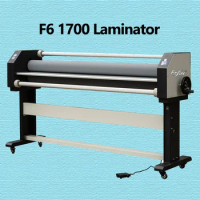 New F6 1700 Laminator 1600mm Manual Roll Cold sale commercial Silicone Roller Semi-automatic Laminator