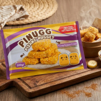 Pinugg Pisang Nugget Frozen Original - Siap Goreng, dari pisang Ambon, 1 pack 10pcs (300gr)