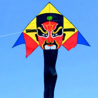free shipping chinese traditional kite peking opera kite flying toys kite wheel octopus children outdoor games gel blaster fun
