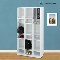 塑鋼開放式鞋櫃 置物櫃 防水塑鋼家具(9格)【米朵Miduo】