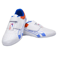 Professional Taekwondo Shoe for Unisex Soft Sole Kids Kung Fu Shoes Chinese Comfortable Men Women Tai Chi Shoe White Sneakers