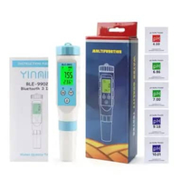 PH EC Suhu PH Meter Digital 3 in 1 Alat Ukur Kualitas Air Digital BLE-9902 PH-983 App Bluetooth Supp