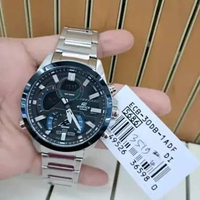 CASIO ORIGINAL - CASIO EDIFICE ECB-30DB-1ADR - JAM TANGAN PRIA JAM PRIA LA - STAINLESS CASIO EDIFICE
