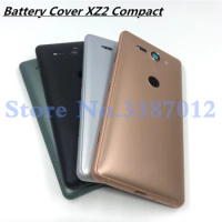 Original 5.0'' For Sony Xperia XZ2 Compact H8324 Back Battery Cover Rear Door Housing Case