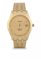 Alba ALBA Jam Tangan Pria - Gold - Stainless Steel - AXHK84