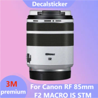 For Canon RF 85mm F2 MACRO IS STM Lens Sticker Protective Skin Decal Vinyl Wrap Film Anti-Scratch Protector Coat 85/2 F/2 MACRO