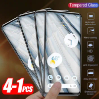 1-4Pcs Tempered Protective Glass For Google Pixel 7A 8A Screen Protector Gogle Pixel7a 7 8 A A7 Pixel8a 5G 9H Safety Cover Film