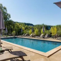 住宿 Hostellerie du Passeur - Hôtel & Restaurant - Climatisation et Piscine chauffée 萊埃濟德泰雅克