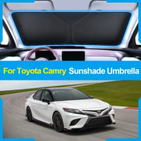 Car Windshield SunShade Umbrella Protector Parasol Car Sun Protection Front Window SunShade for Toyota Camry Daihatsu Altis XV50