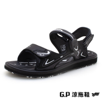 G.P 高彈力舒適兩用涼拖鞋(G2312W-10)黑色(SIZE:35-39)GP 涼鞋 拖鞋  阿亮 卜學亮