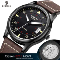 Ruimas Automatic Mechanical Watch Man Luxury Classic Business Citizen Top Brand Luminous Male Clock Wristwatches Erkek Kol Saati
