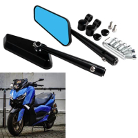 For YAMAHA FZ1 MT09 MT07 XMAX 300 MT03 Motorcycle Rearview Side Mirror For MT 09 07 NMAX 125 155 XSR125 155 FZ8 XJR Accessories