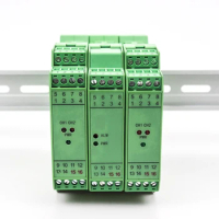 PT100 To 4-20mA Temperature Converter K Type Thermocouple Signal Isolator DC 24V