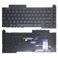 100%New Original US For Asus ROG G513Q 5R G15 2021 G513Q G513QY/QM G533 English Laptop Backlight Keyboard