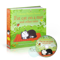 Usborne Phonics Stories Fat cat on a mat and other tales | 外文 | 繪本 | Usborne | 故事合訂版本 | CD | 自然發音 |