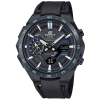 CASIO 卡西歐 EDIFICE 太陽能x藍牙連線 賽車計時腕錶 禮物推薦 畢業禮物 48.2mm / ECB-2200PB-1A