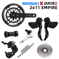 2x11 Speed Groupset SENSAH EMPIRE with SENICX PR3/PR2 Crank Shifter Fore Rear Derailleur for Road Bike4700 5800 R7000 UT105 NEW