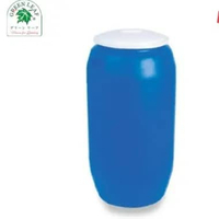 Gentong Air Plastik Green Leaf 60 Liter + Tutup | Tong Air Biru Model Tinggi | Drum Air Bak Air Embe