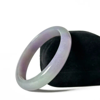 【Fubibaoding jeweler 富璧寶鼎珠寶】春彩細糯貴妃小手鐲(天然A貨 翡翠 玉鐲 台灣圍#16.3)