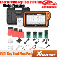 Xhorse VVDI Key Tool Plus Pad Full Configuration Advance with Practical Instruction 1&amp;2 Books ECU Programming XP005 VVDI MAX PRO