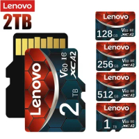 Lenovo TF SD Memory Card 1TB 2TB High Speed Micro Original Card 512GB SD Cards V60 U3 TF Card For Nintendo Switch Ps4 Ps5 Game