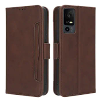 For TCL 50 5G 2024 Leather Wallet Case Portable Card Slot Book Funda TCL 50 SE Case Phone TCL50 50SE 501 502 505 T509K Flip Capa
