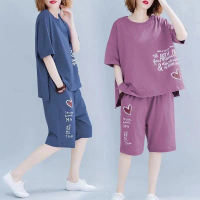 ราคาระเบิด​ ♘no1shop “ เทรนด์เกาหลี ชุด 2 ชิ้น”เสื้อผ้าแฟชั่นกีฬาลำลองสำหรับผู้หญิง ชุดเซต 2ชิ้น☉