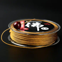 NEW 1mm 1.2mm 1.5mm Cotton Cord Thread Chinese Knot Macrame Cord Bracelet Braided String DIY Tassels Beading String Thread