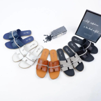 Sandal Teplek Kulit Asli HEGAR Series