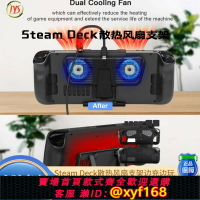 {台灣公司貨 可打統編}JYS原裝Steam Deck掌機散熱器STEAM游戲機風扇降溫NS一體式支撐架