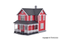 Mini 現貨 Kibri 38840 HO規 Swedish house red 紅色瑞典房屋