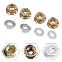 Nut dan washer keselamatan untuk motor hab e-basikal keluli 16 mm, sesuai untuk motor hab belakang k