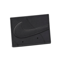 Nike 錢包 Icon Air Force 1 Card Wallet 黑 皮革 卡片夾 皮夾 N100973801-3OS