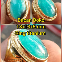 Cincin Batu Bacan Doko Asli Natural Harga Murah