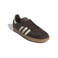 【adidas 愛迪達】休閒鞋 adidas Samba OG ID1450 男女 運動 復古 經典 毛呢編織 德訓鞋 深棕