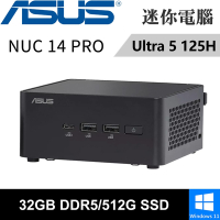 ASUS華碩 NUC 14 PRO RNUC14RVHU5068A9I-SP2(Ultra 5 125H/32G/512G SSD/W11)特仕版