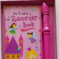 Recorder book ขลุ่ย ภาษาอังกฤษ ปกแข็ง