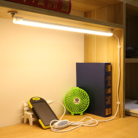 長條書桌燈吸附護眼管式宿舍節無極led調光暖色燈條暖光可調臺燈
