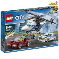 LEGO樂高60138 城市系列高速追捕 男孩拼裝積木玩具