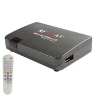 New RF to AV Video Converter Modulator TV Switch Wire Signal Input Video Signal output for All Country